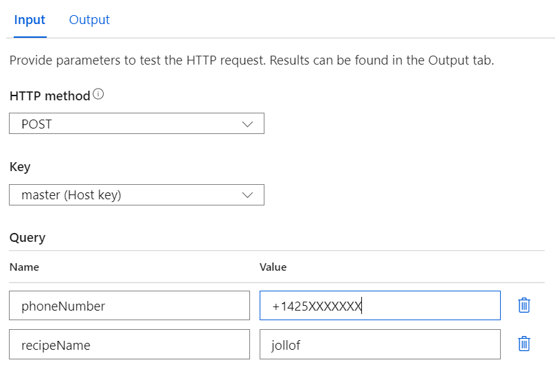 Azure Functions Input